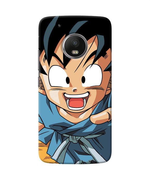 Goku Z Character Moto G5 Plus Back Cover