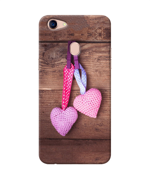 Two Gift Hearts Oppo F5 Back Cover
