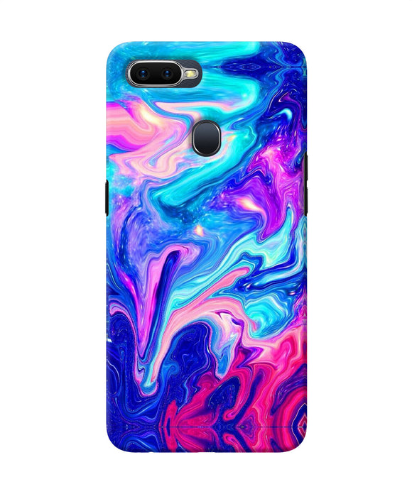 Abstract Colorful Water Oppo F9 / F9 Pro Back Cover
