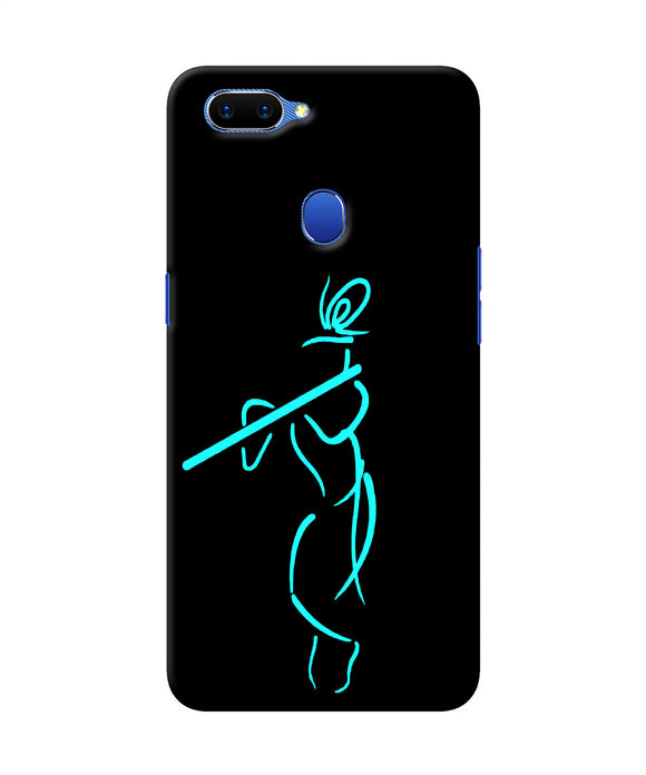 Lord Krishna Sketch Oppo A5 Back Cover