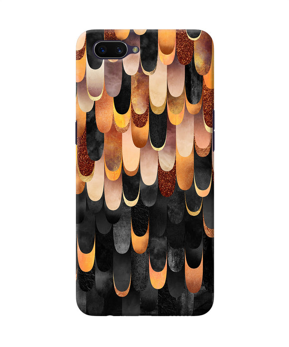 Abstract Wooden Rug Oppo A3s Back Cover