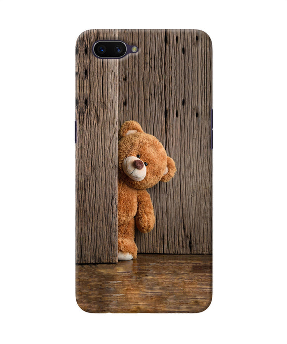 Teddy Wooden Oppo A3s Back Cover