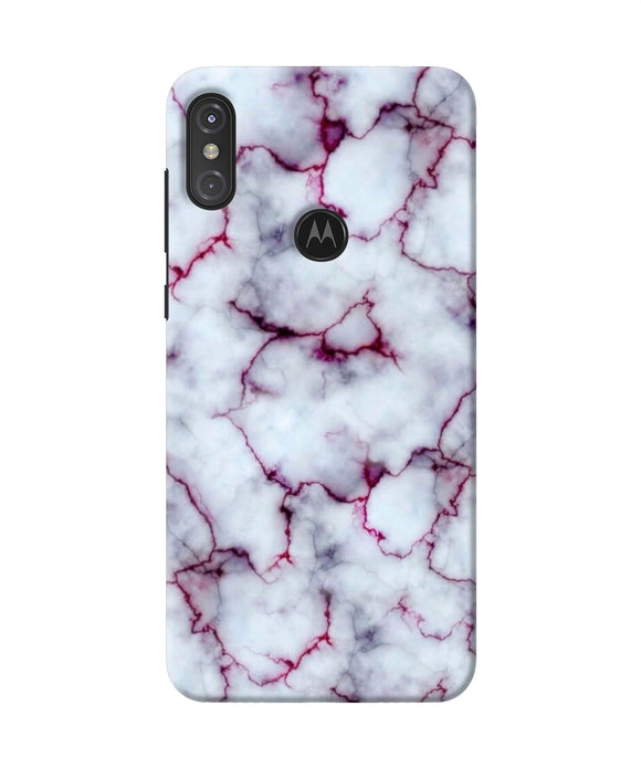 Brownish Marble Moto One Power Back Cover