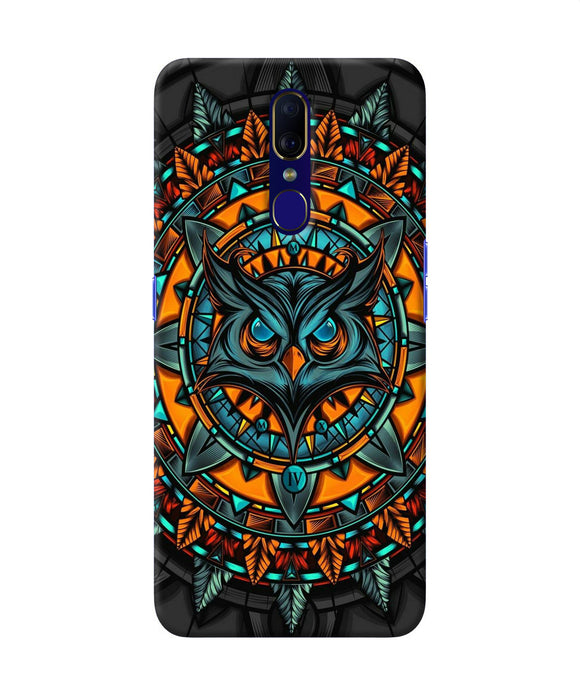 Angry Owl Art Oppo F11 Back Cover