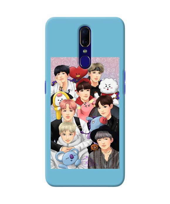 BTS with animals Oppo F11 Back Cover
