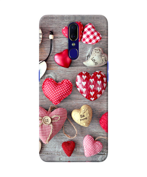 Heart Gifts Oppo F11 Back Cover