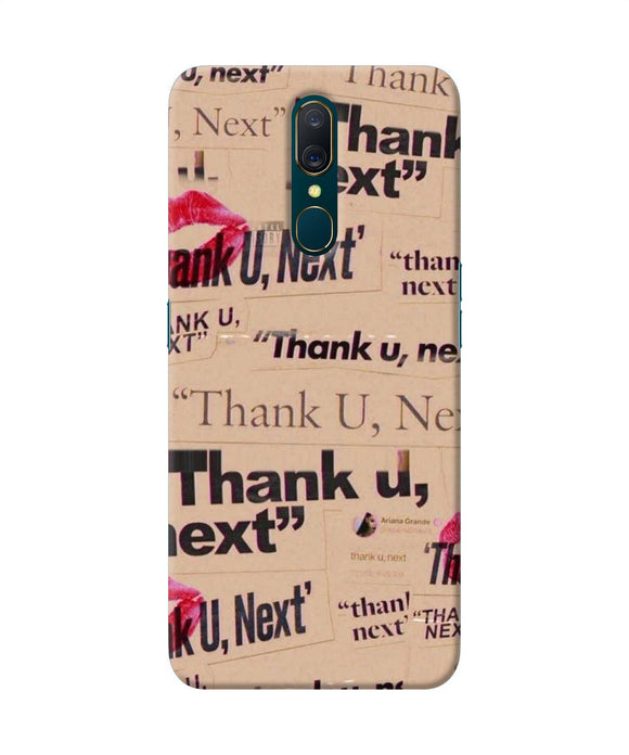 Thank You Next Oppo A9 Back Cover