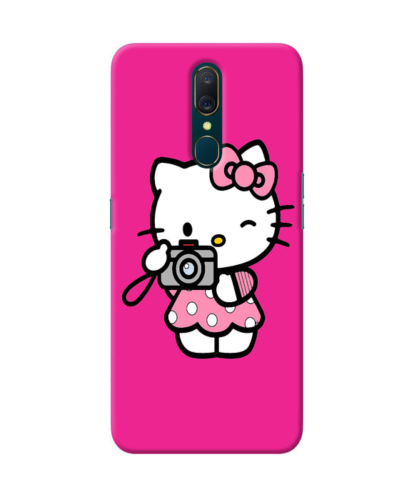 Hello Kitty Cam Pink Oppo A9 Back Cover