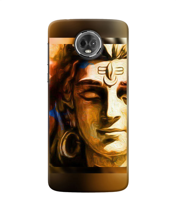 Shiva Painting Moto E5 Plus Back Cover