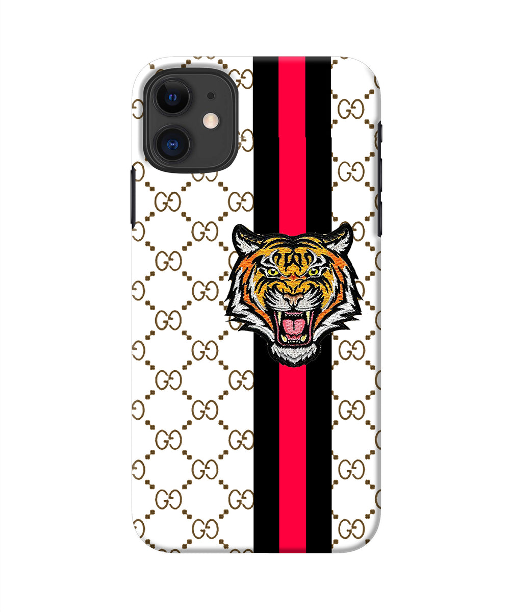 11 Pro Gucci Print Phone Case Gucci Tiger IPhone 11 Back Cover
