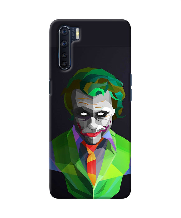 Abstract Joker Oppo F15 Back Cover