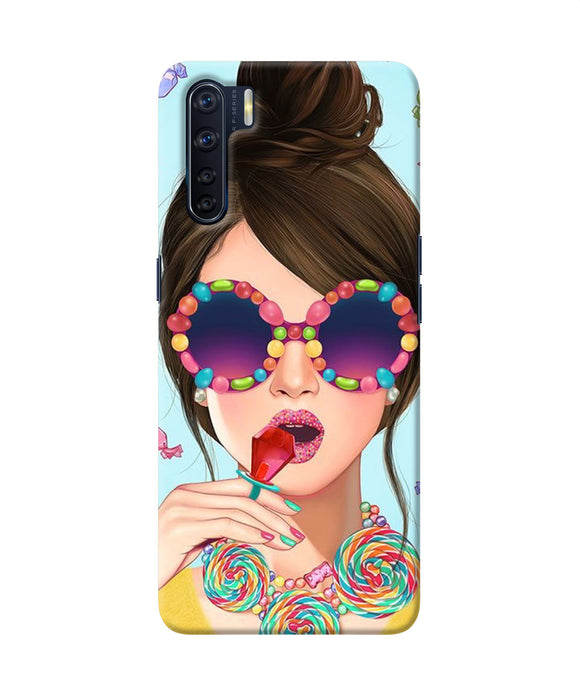 Fashion Girl Oppo F15 Back Cover