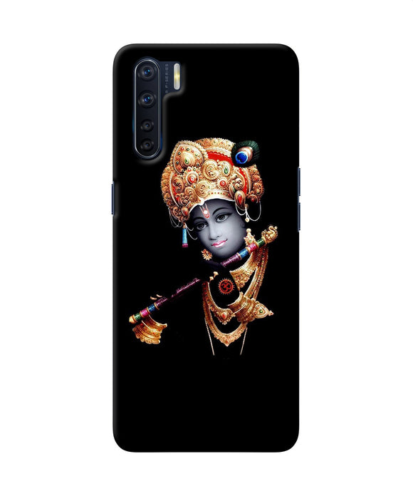 Lord Krishna With Fluet Oppo F15 Back Cover
