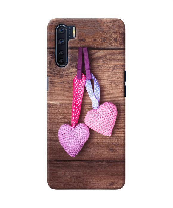 Two Gift Hearts Oppo F15 Back Cover