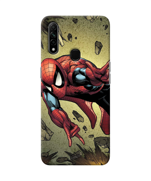 Spiderman On Sky Oppo A31 Back Cover
