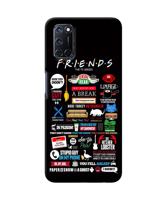 Friends Oppo A52 Back Cover