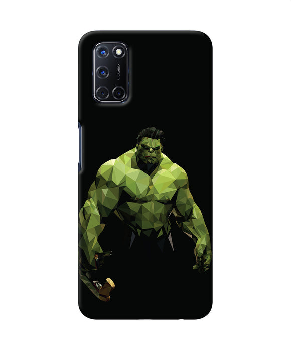 Abstract Hulk Buster Oppo A52 Back Cover