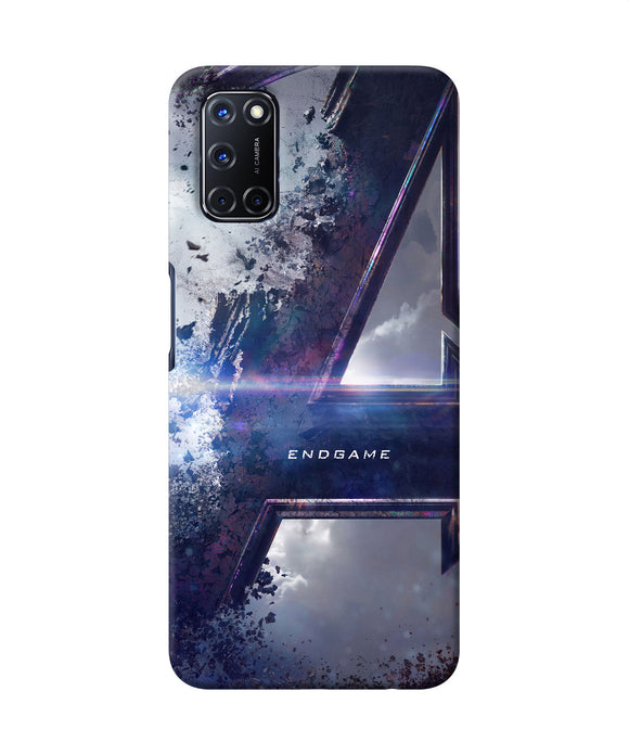 Avengers End Game Poster Oppo A52 Back Cover