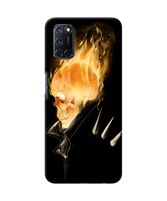 Burning Ghost Rider Oppo A52 Back Cover