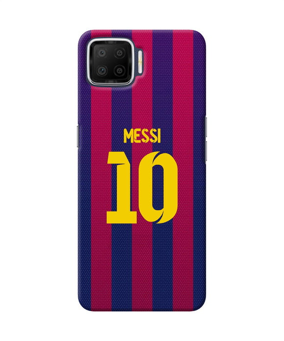 Messi 10 Tshirt Oppo F17 Back Cover