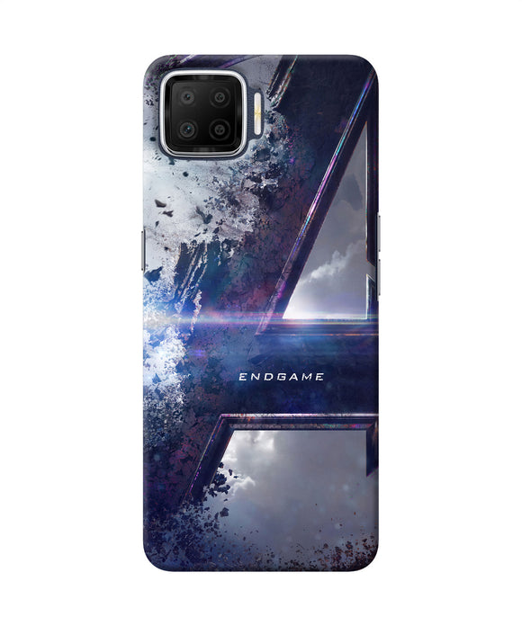 Avengers End Game Poster Oppo F17 Back Cover