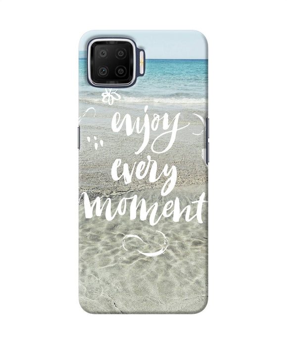 Enjoy Every Moment Sea Oppo F17 Back Cover