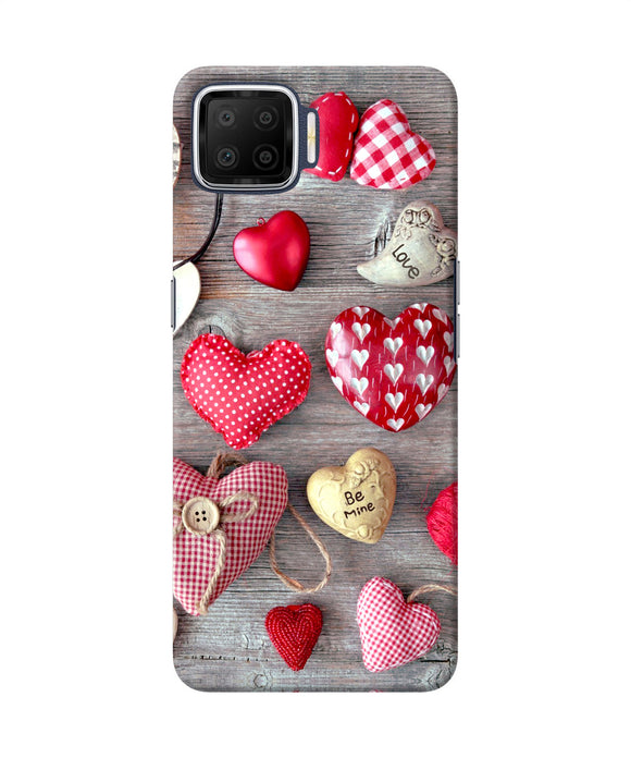 Heart Gifts Oppo F17 Back Cover