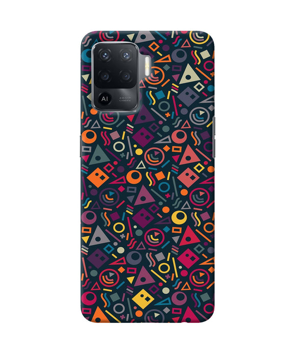 Geometric Abstract Oppo F19 Pro Back Cover