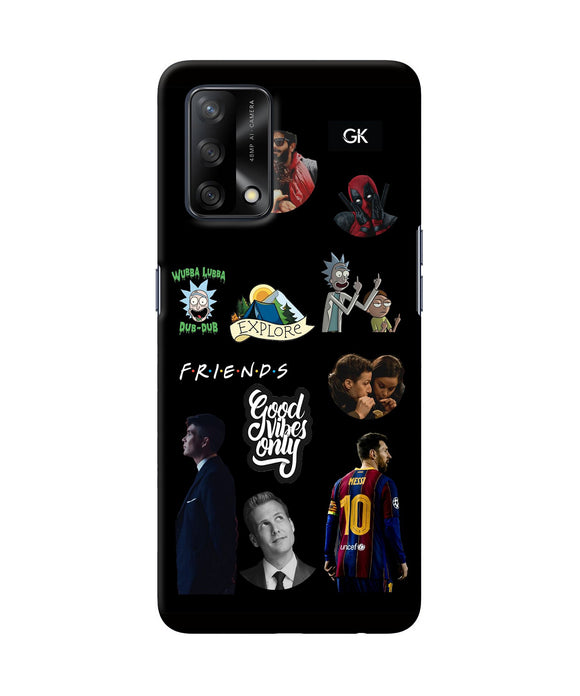 Positive Characters Oppo F19 Back Cover
