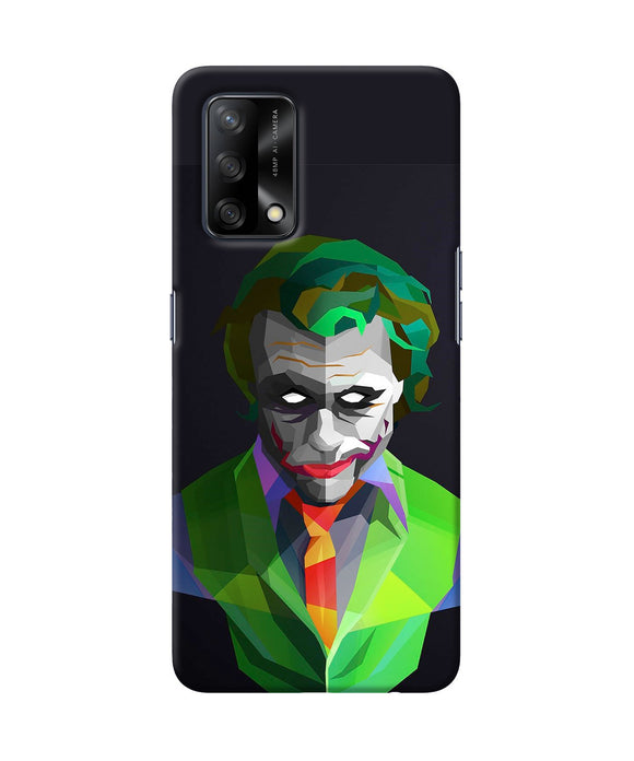 Abstract Joker Oppo F19 Back Cover