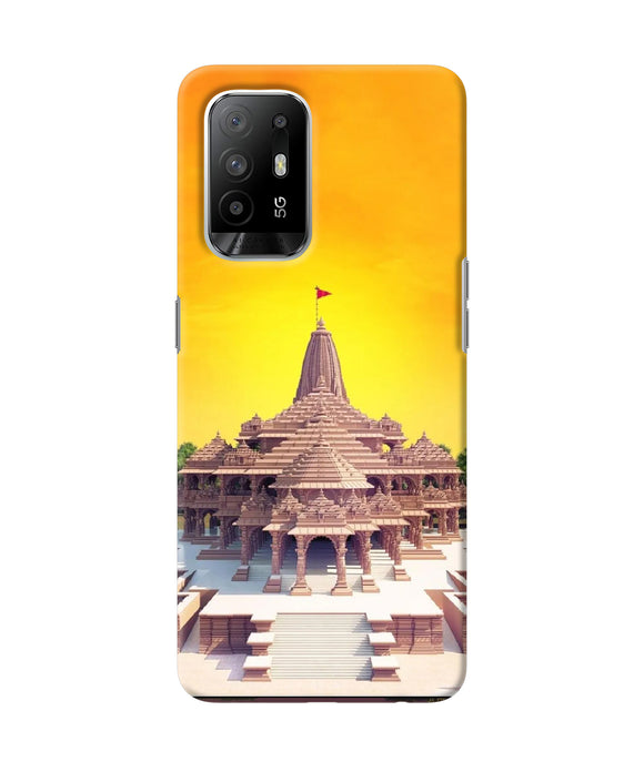 Ram Mandir Ayodhya Oppo F19 Pro+ Back Cover