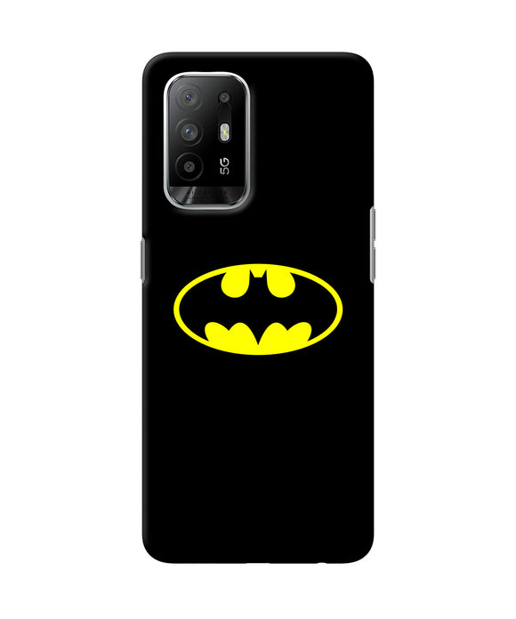 Batman last knight print black Oppo F19 Pro+ Back Cover