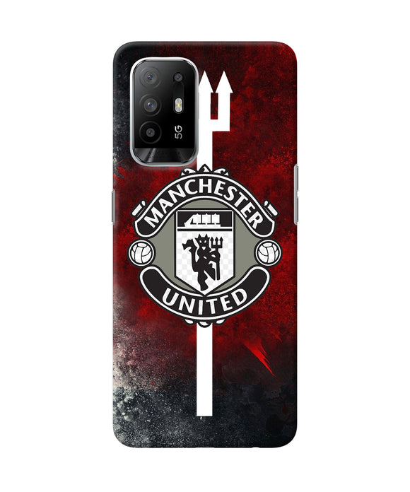 Manchester united Oppo F19 Pro+ Back Cover