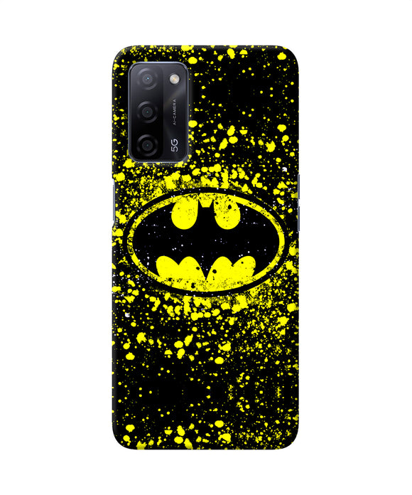 Batman last knight print yellow Oppo A53s 5G Back Cover