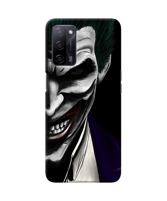 The joker black Oppo A53s 5G Back Cover