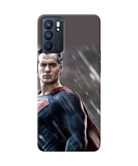 Superman man of steel Oppo Reno6 5G Back Cover