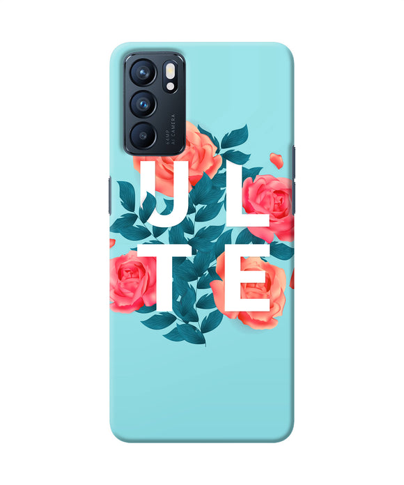 Soul mate two Oppo Reno6 5G Back Cover