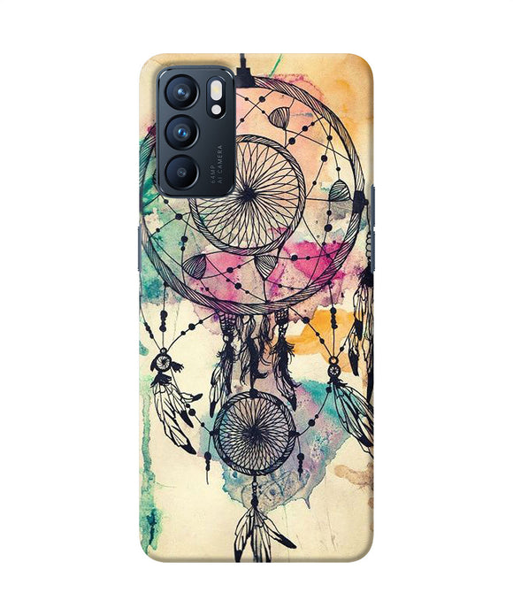 Craft art paint Oppo Reno6 5G Back Cover