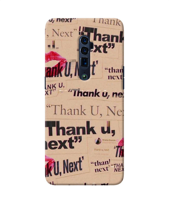 Thank you next Oppo Reno 10x Zoom Back Cover