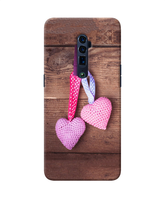 Two gift hearts Oppo Reno 10x Zoom Back Cover