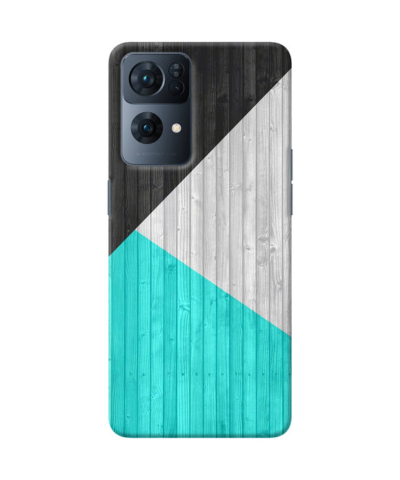 Wooden Abstract Oppo Reno7 Pro 5G Back Cover