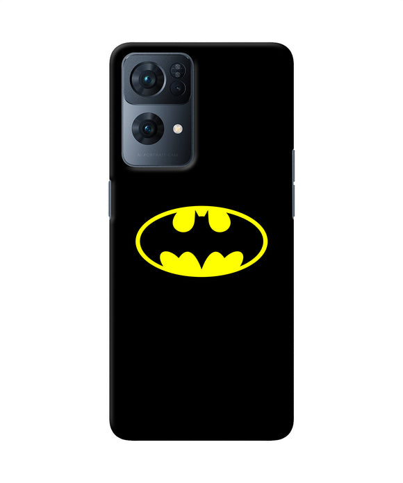 Batman last knight print black Oppo Reno7 Pro 5G Back Cover