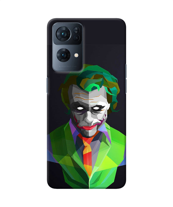 Abstract Joker Oppo Reno7 Pro 5G Back Cover