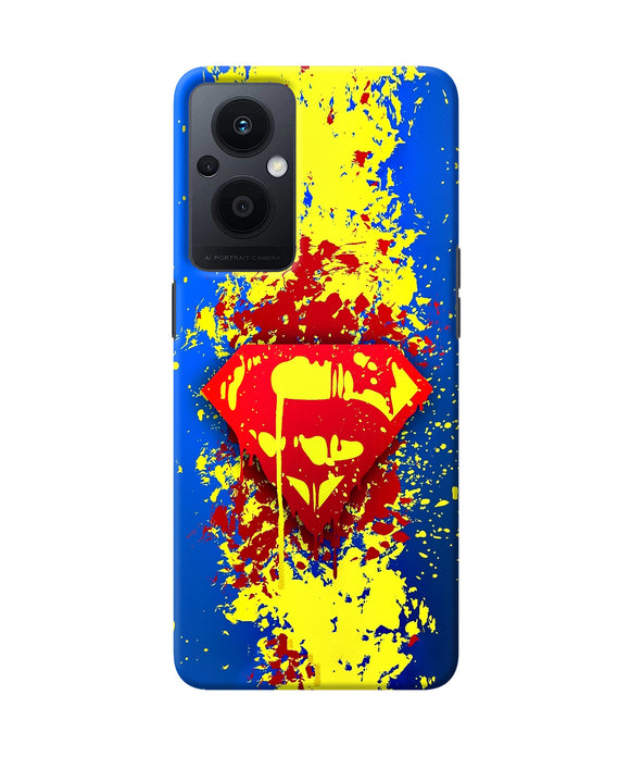 Superman logo Oppo F21 Pro 5G Back Cover