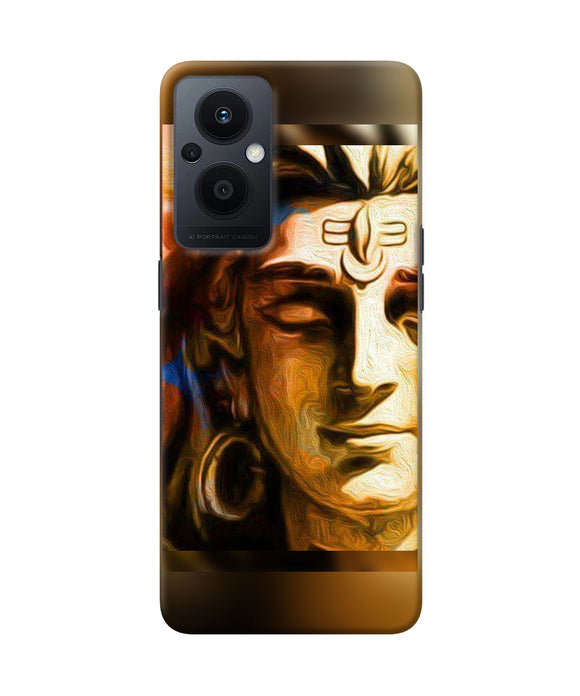 Shiva painting Oppo F21 Pro 5G Back Cover