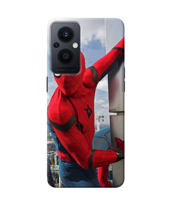 Spiderman on the wall Oppo F21 Pro 5G Back Cover
