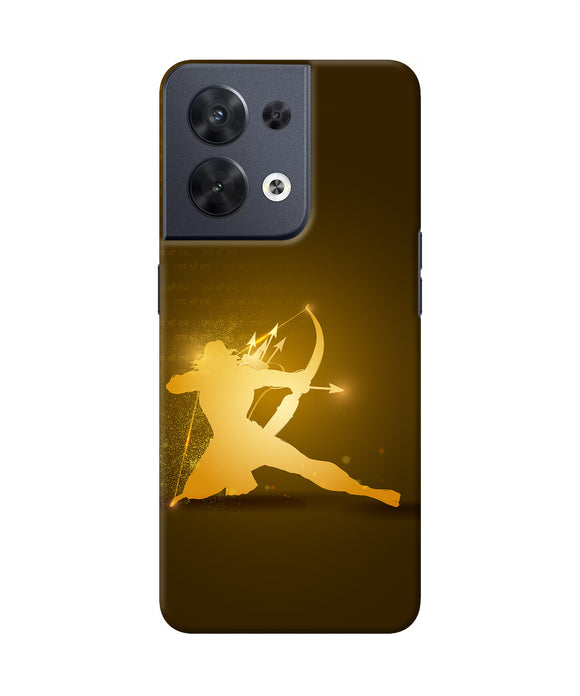 Lord Ram - 3 Oppo Reno8 Back Cover