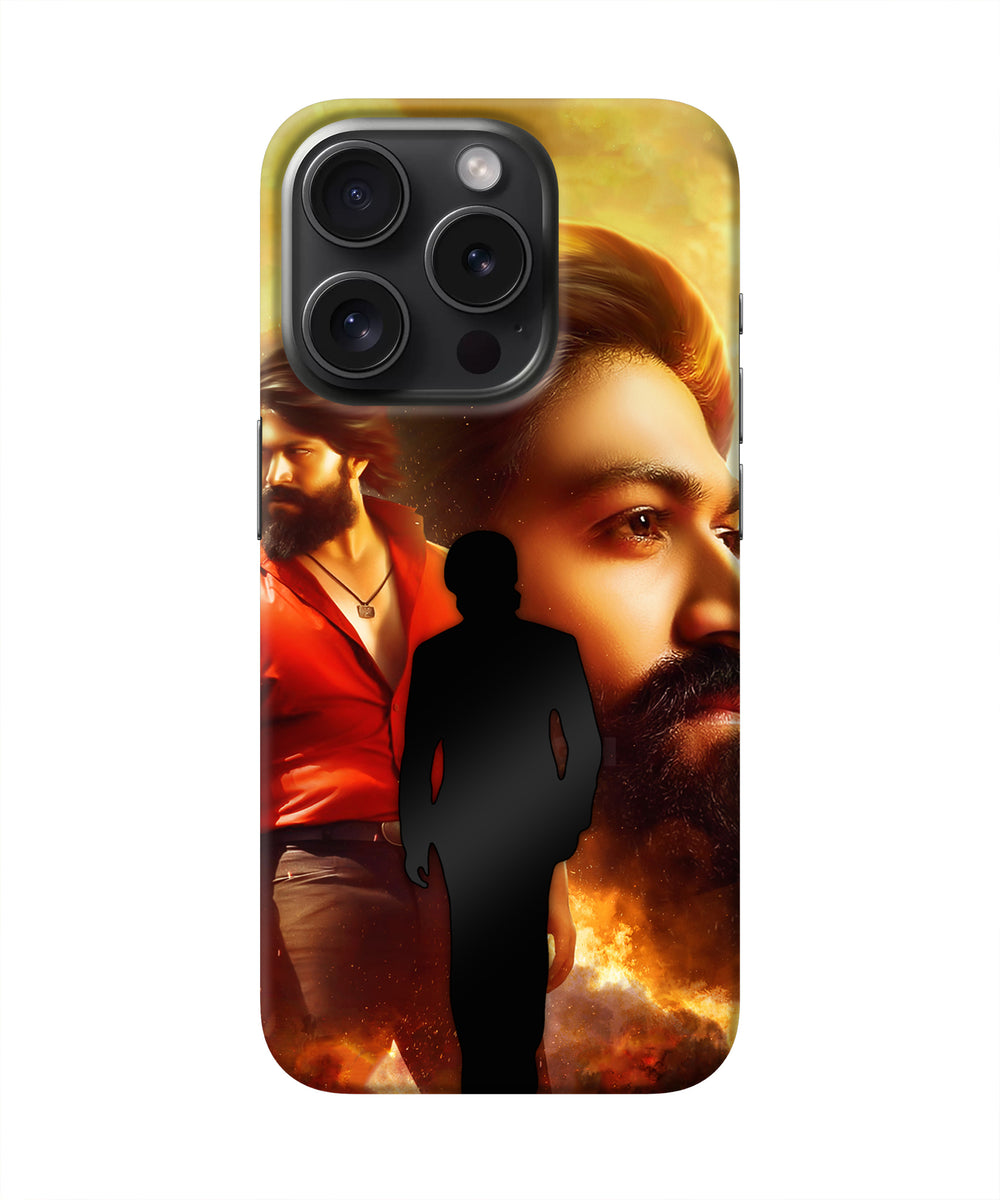 Buy Rocky Bhai Walk iPhone 15 Pro Max Real 4D Back Cover at best price