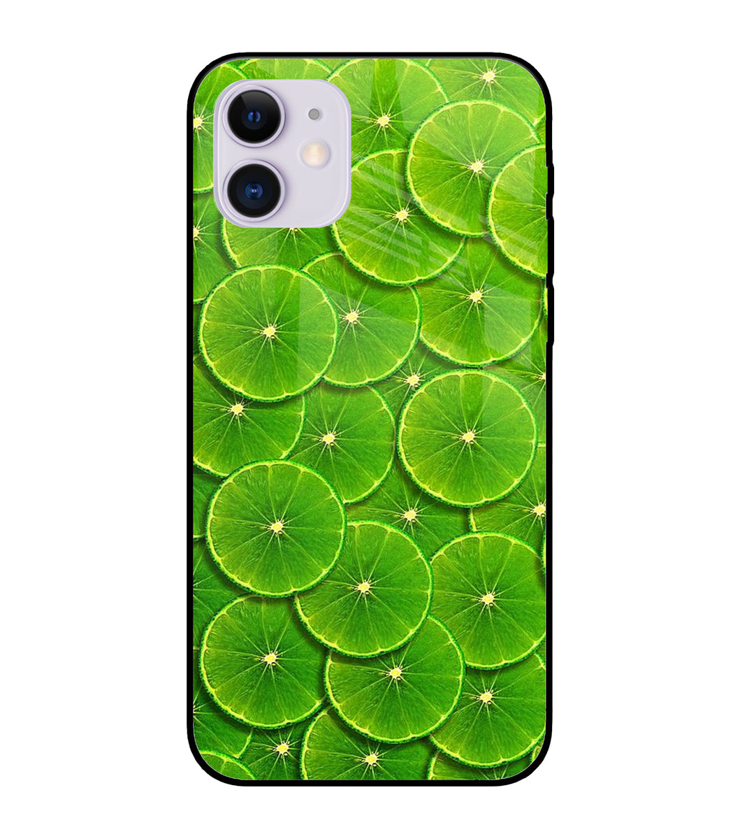 Buy Lime Slice iPhone 12 Glass Cover at just Rs.299 Shoproom