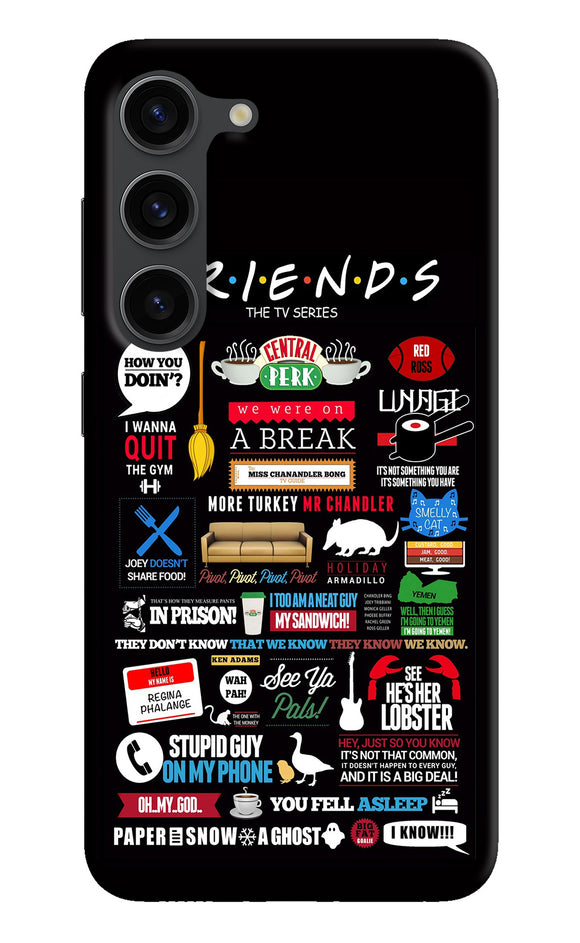 FRIENDS Samsung S23 Plus Back Cover